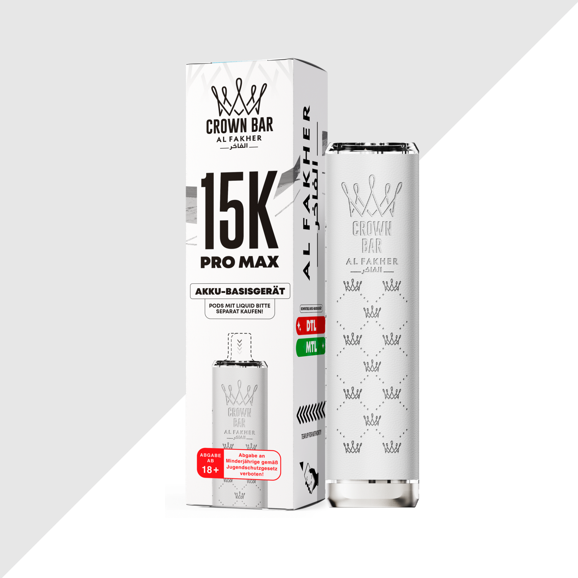 Al Fakher Crown Bar 15k Pro Max - Basisgerät