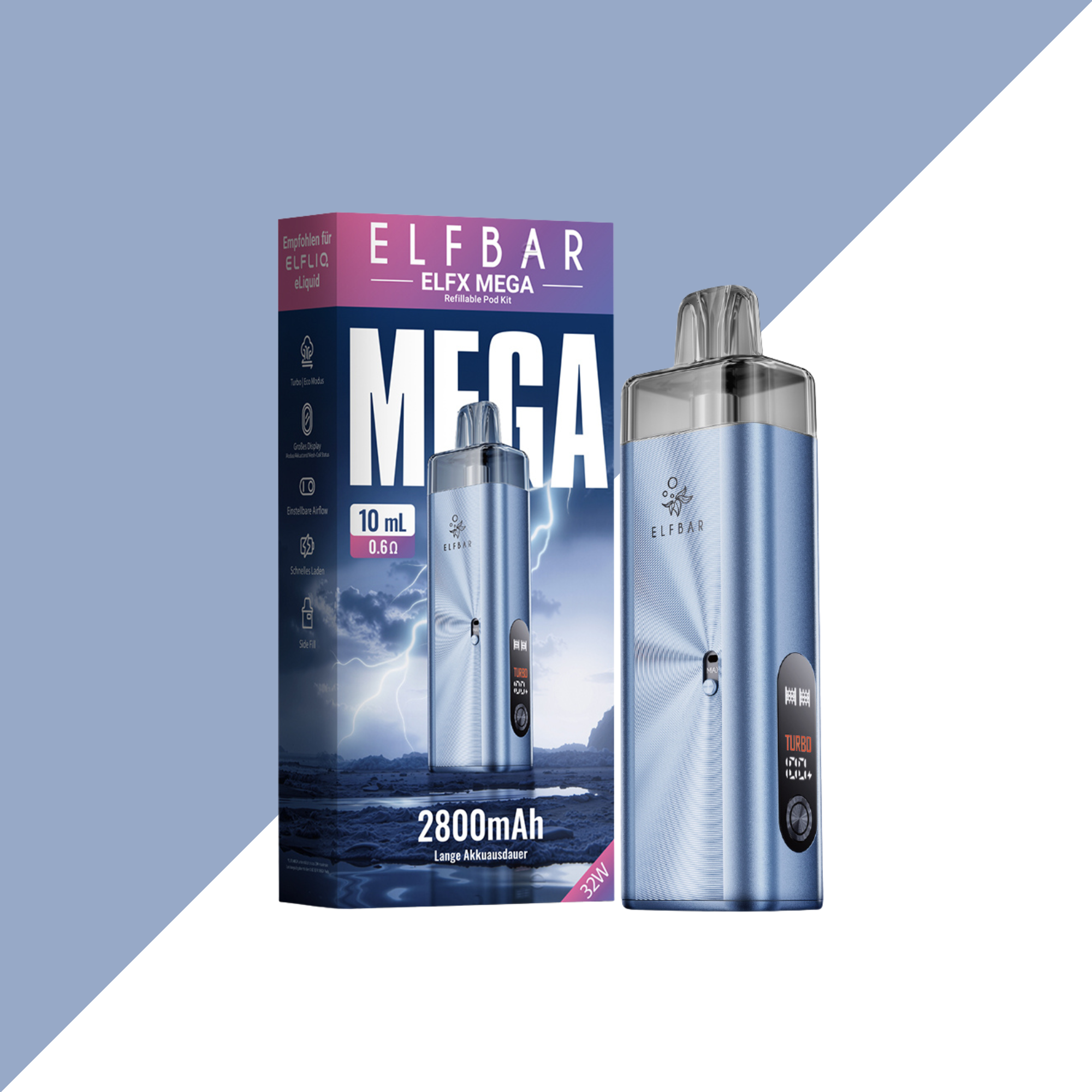 Elfbar ELFX Mega Kit - Alle Farben