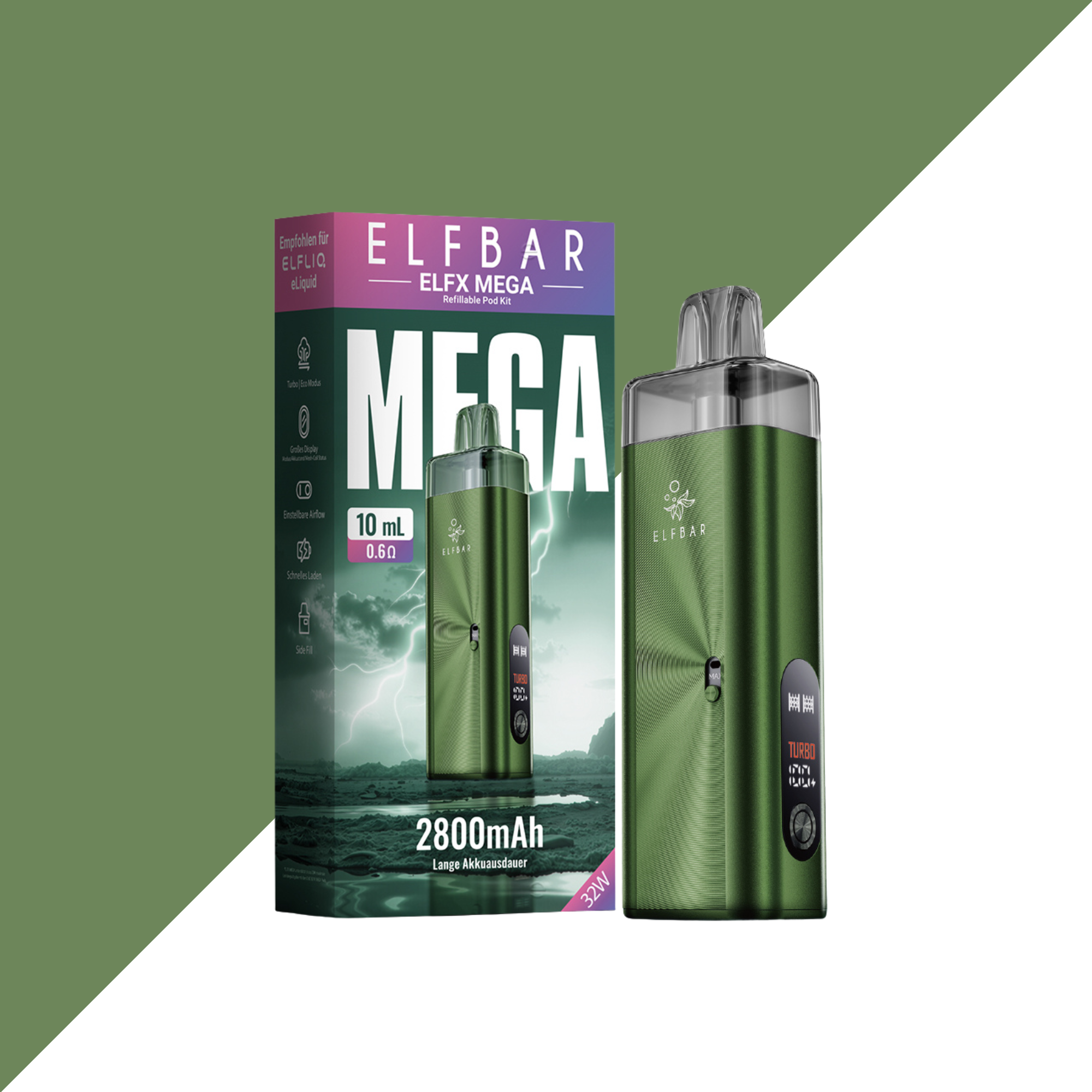 Elfbar ELFX Mega Kit - Alle Farben
