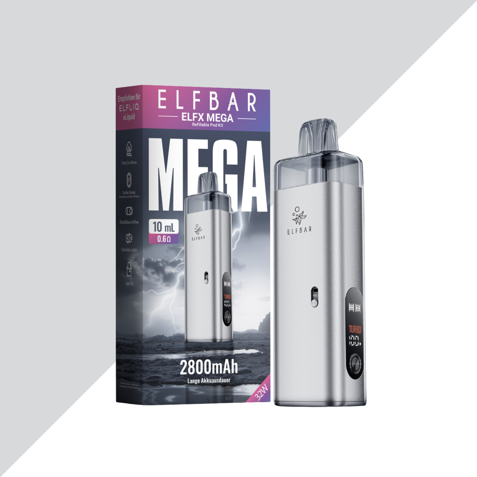 Elfbar ELFX Mega Kit - Alle Farben