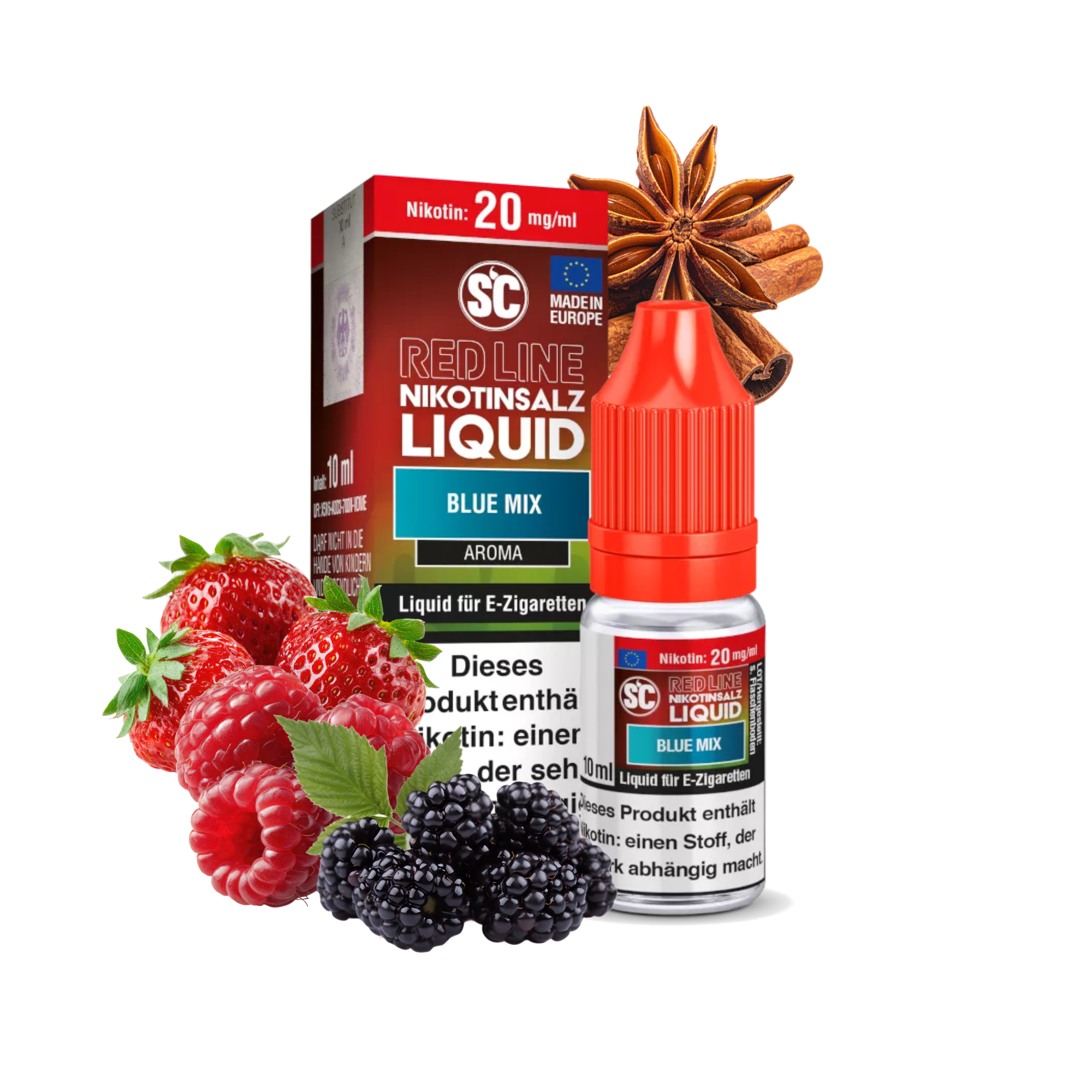 SC Red Line Liquid 20mg - Alle Sorten