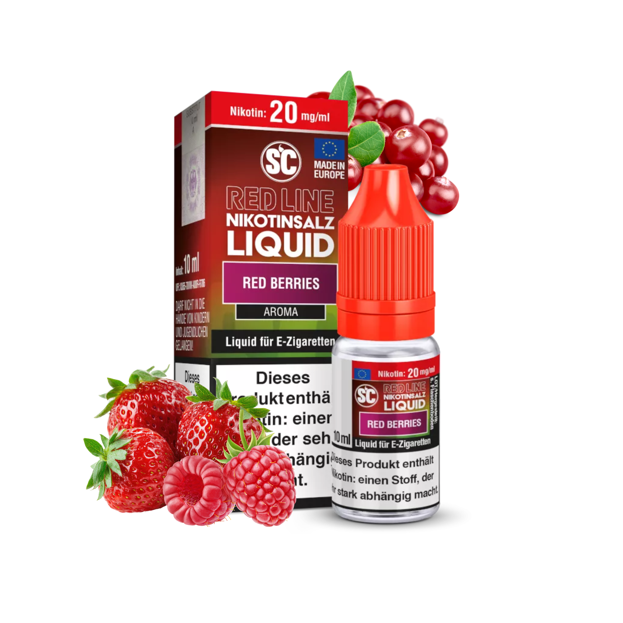 SC Red Line Liquid 20mg - Alle Sorten