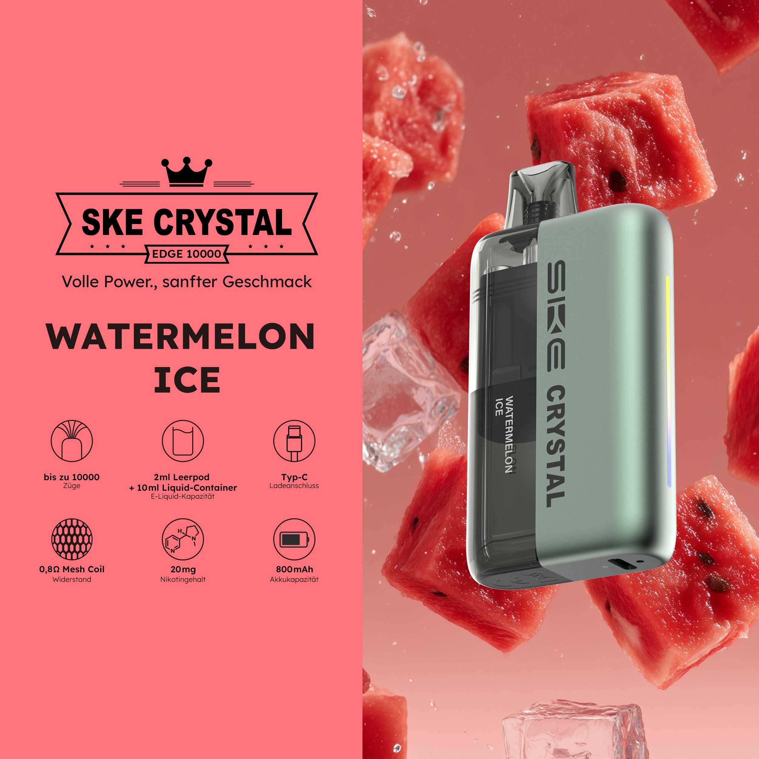 SKE Crystal Edge 10000