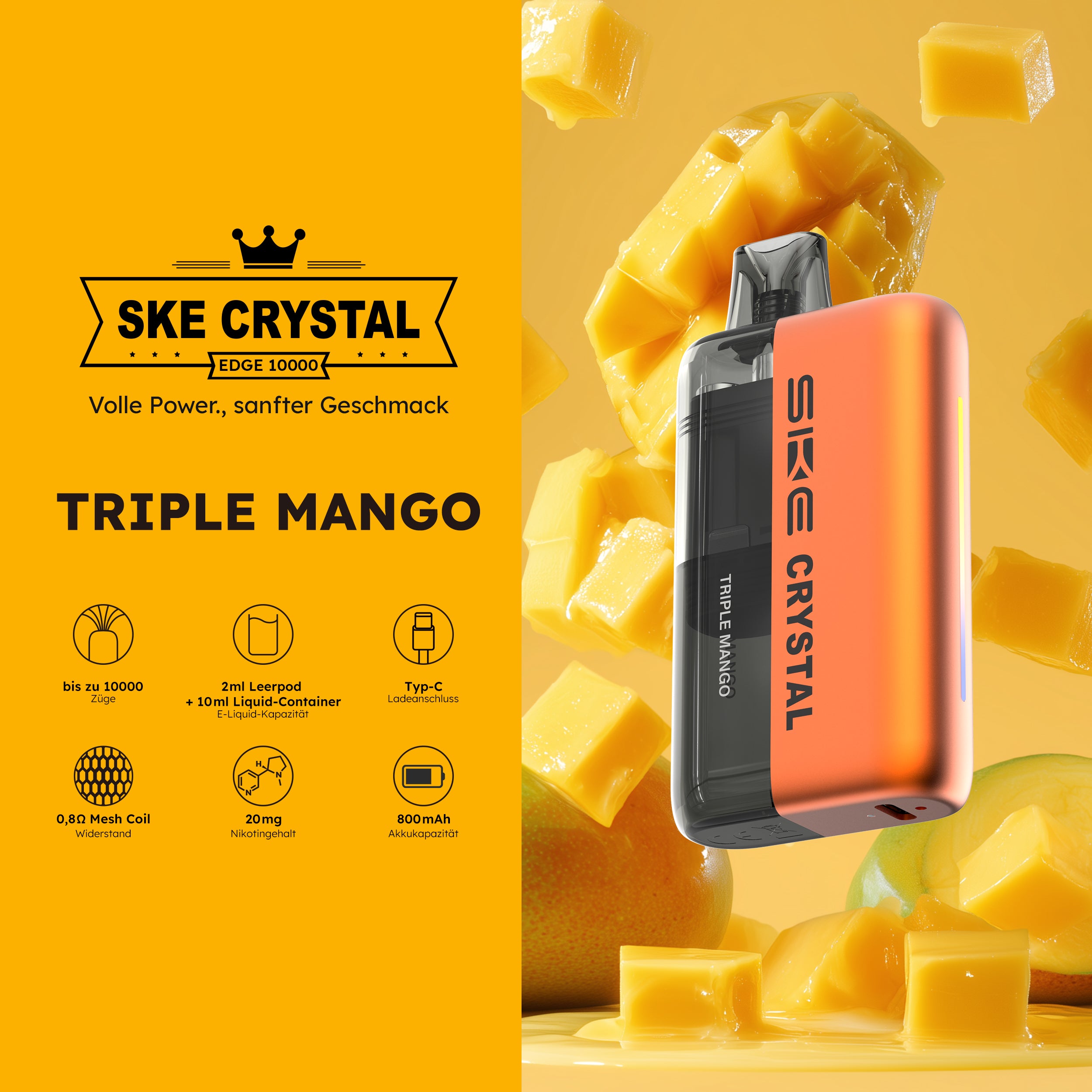 SKE Crystal Edge 10000