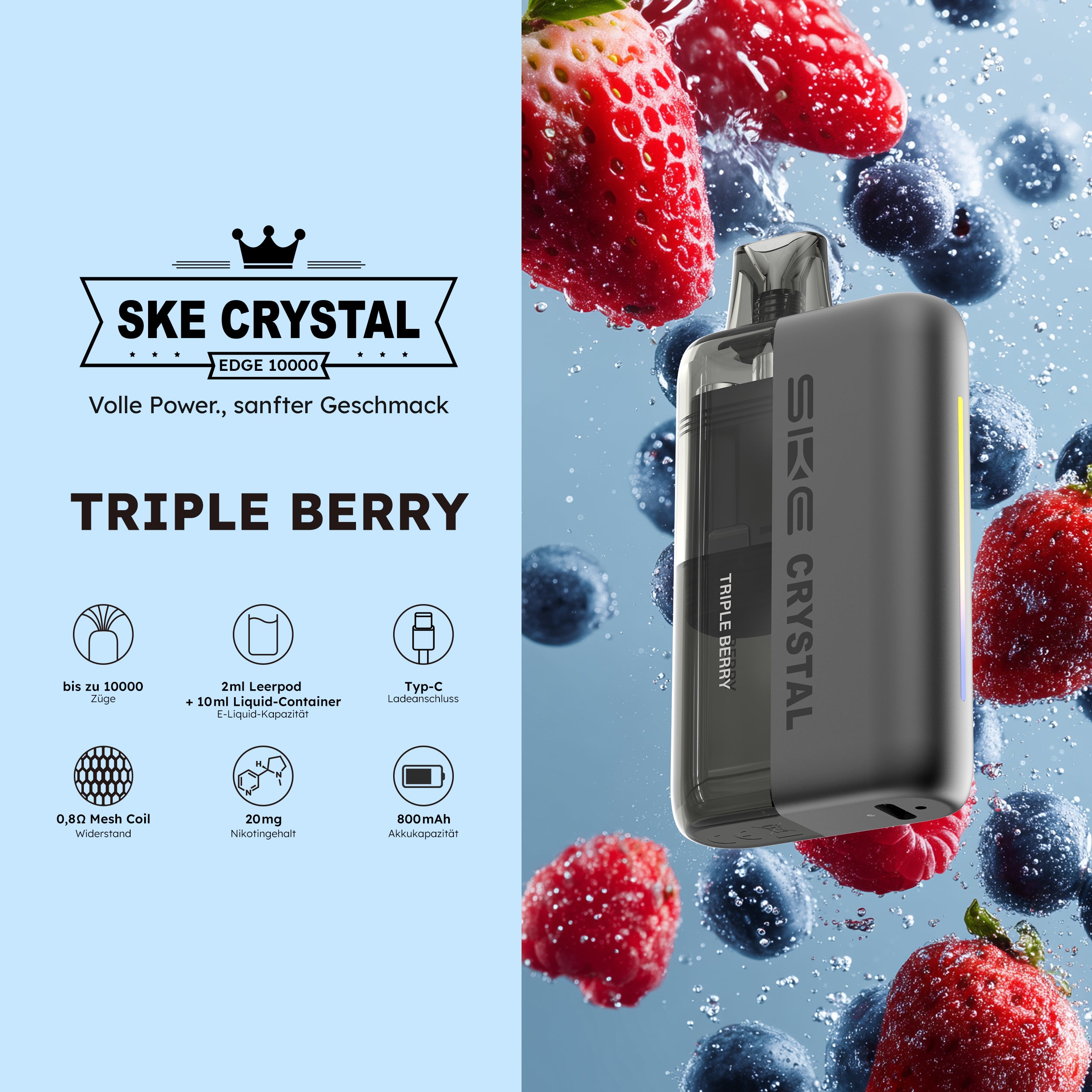 SKE Crystal Edge 10000