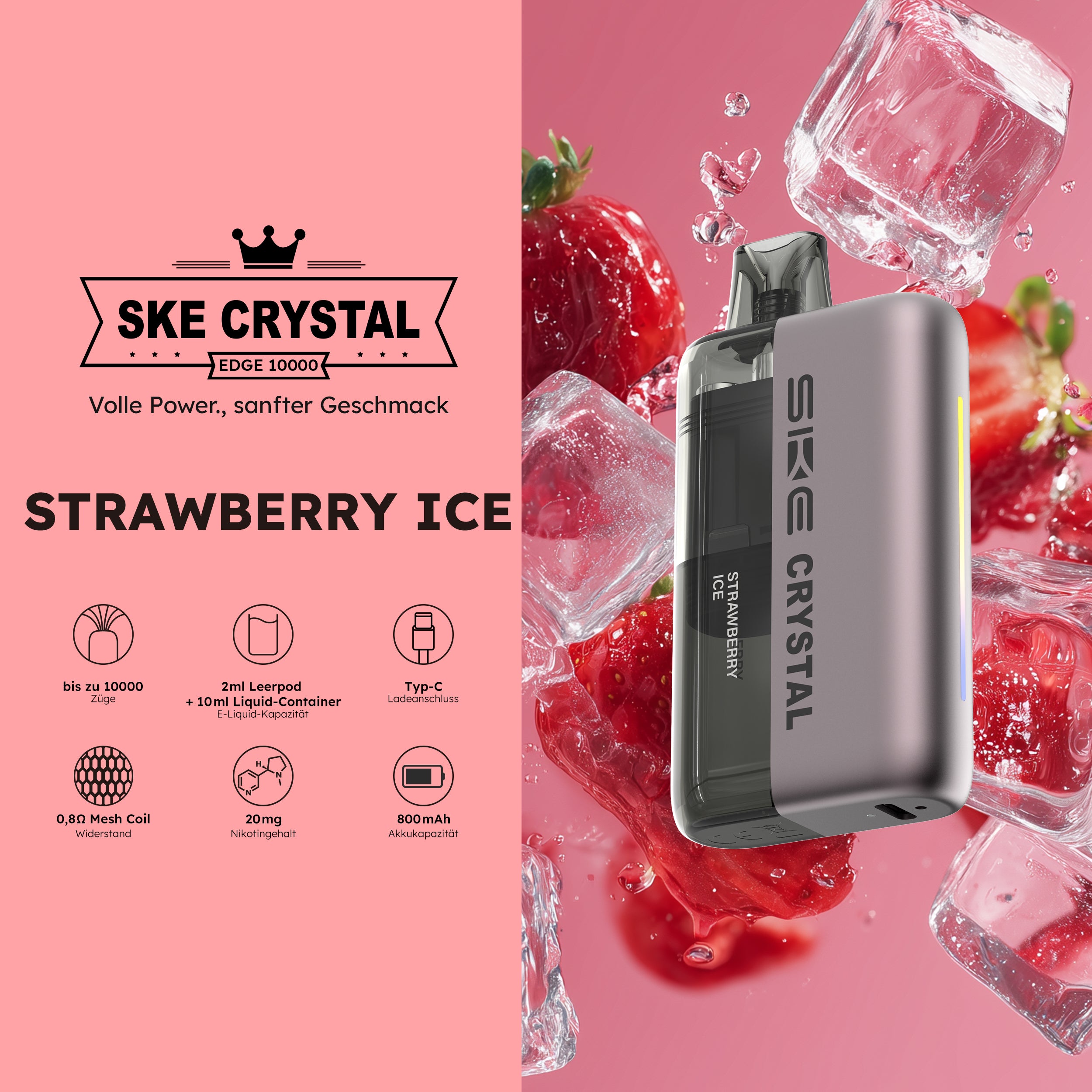 SKE Crystal Edge 10000