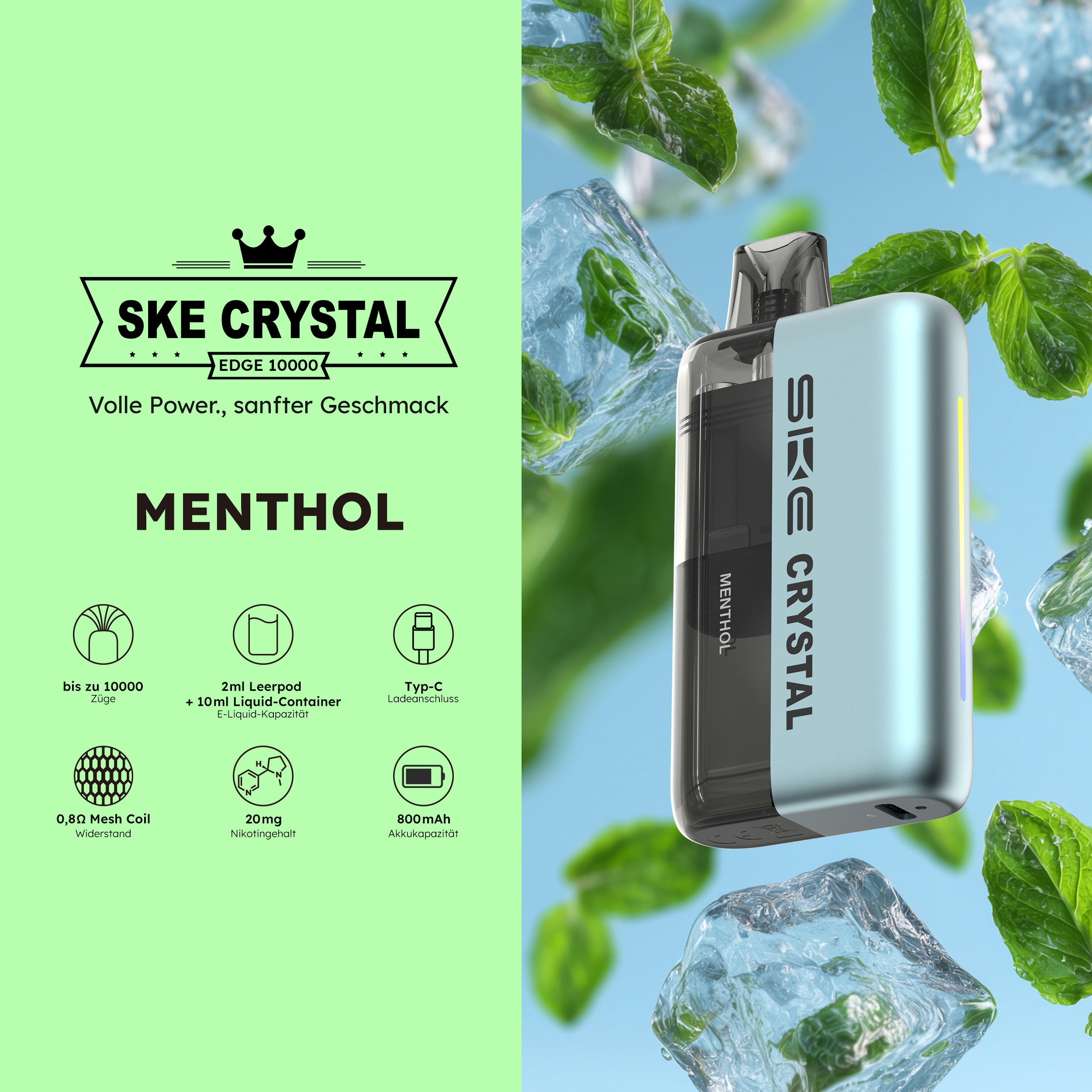 SKE Crystal Edge 10000
