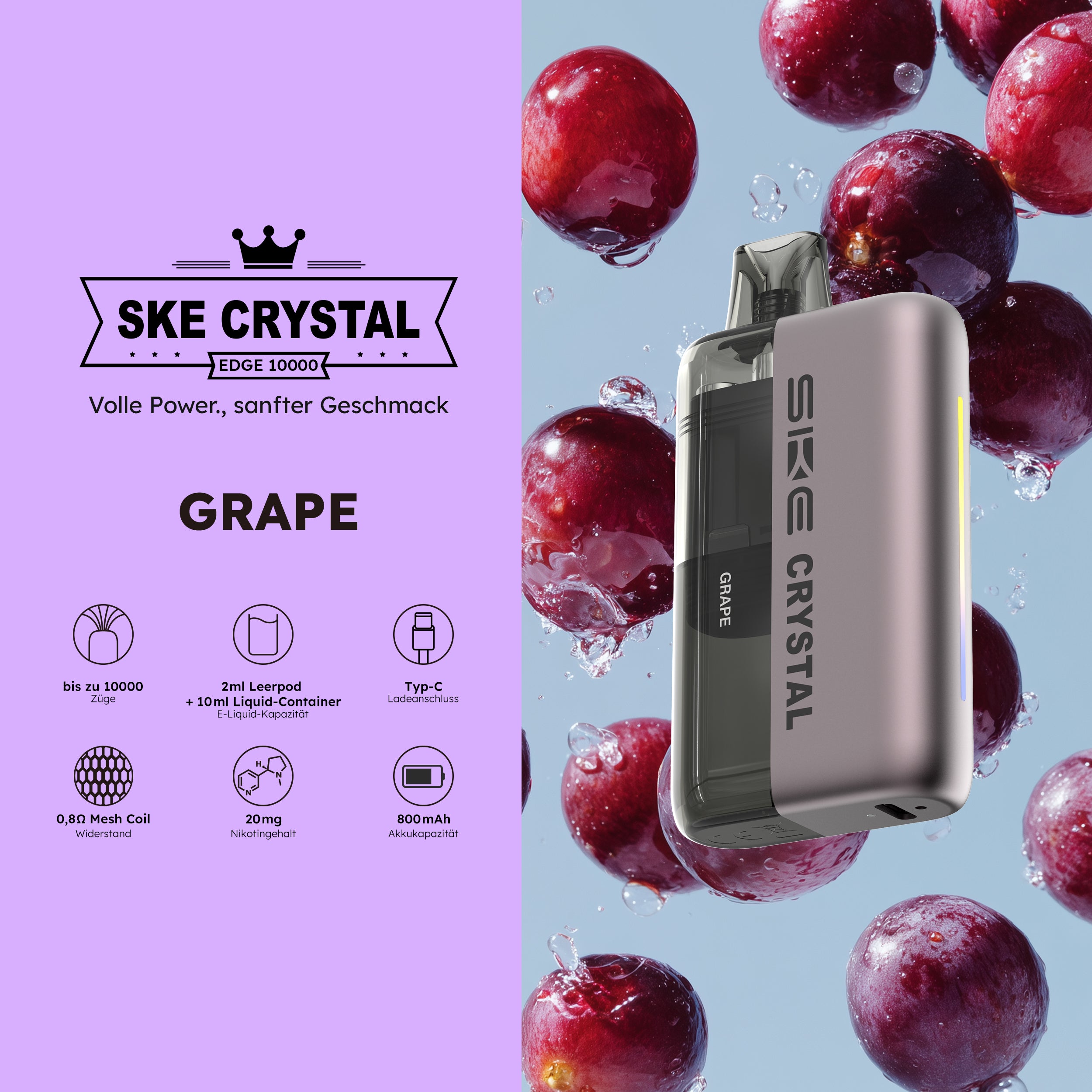 SKE Crystal Edge 10000