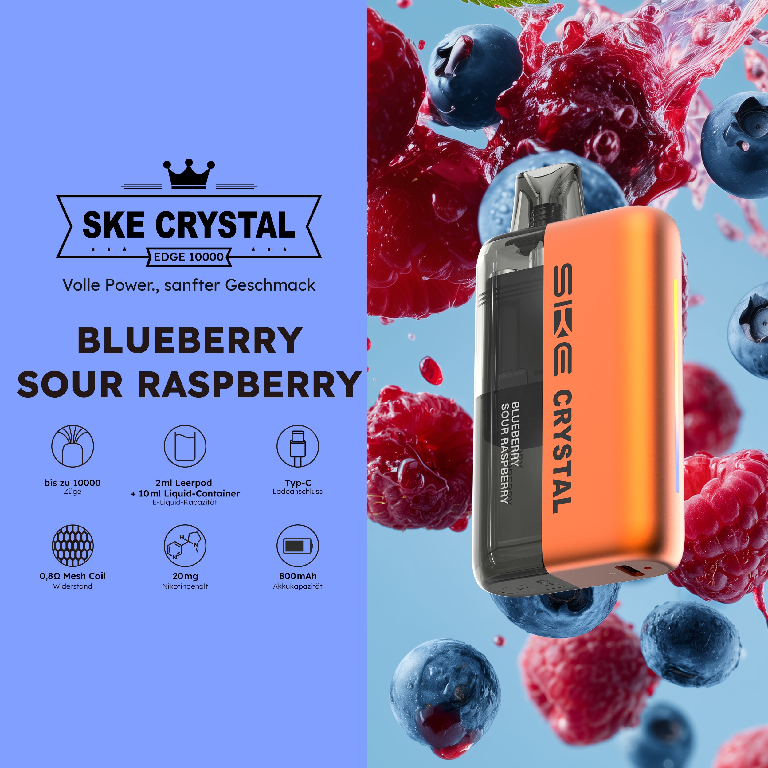 SKE Crystal Edge 10000