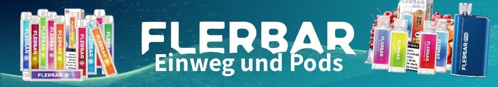 Flerbar Einweg und Pods