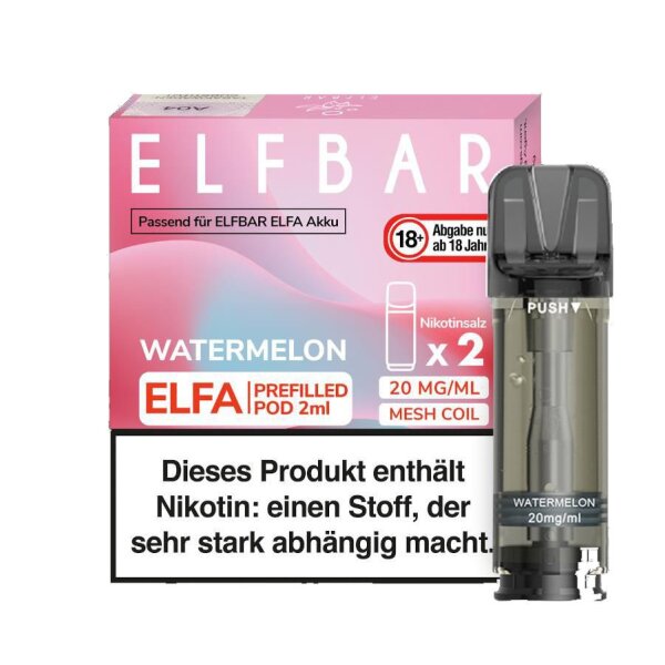Elfbar Elfa Pod (2 Stück pro Packung)- Watermelon