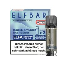 Elfbar Elfa Pod (2 Stück pro Packung)- Blueberry...