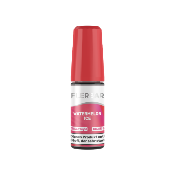 Flerbar Liquid - Watermelon Ice - Nikotinsalz Liquid 10 mg/ml
